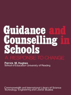 cover image of Guidance and Counselling in Schools